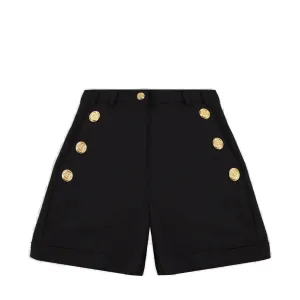 Balmain Kids Buttoned Detailed Tailored Shorts