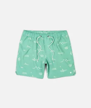 Bayside Volley - Teal