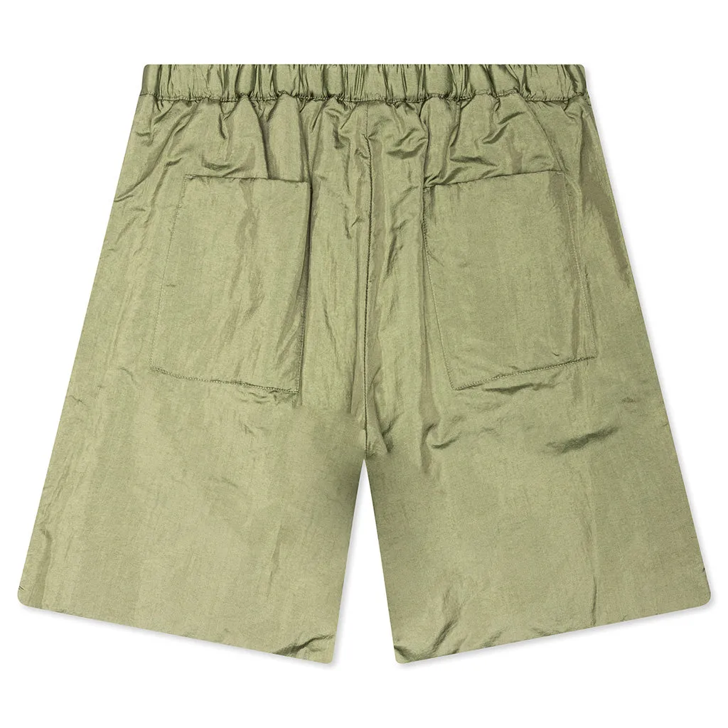 Belted Shorts - Grasshopper