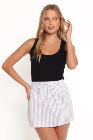 Beonia Mini Skirt - White