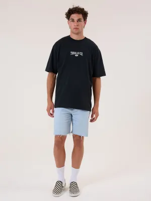 Bones Denim Short - Light Ash Blue