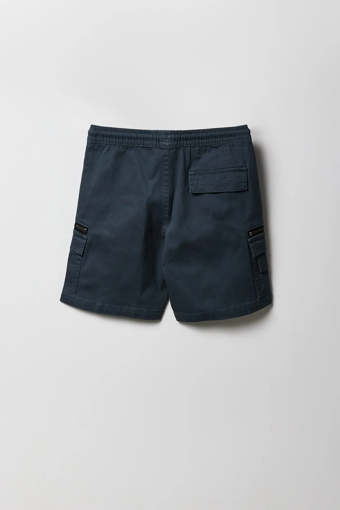 Boys Cargo Zipper Pocket Short