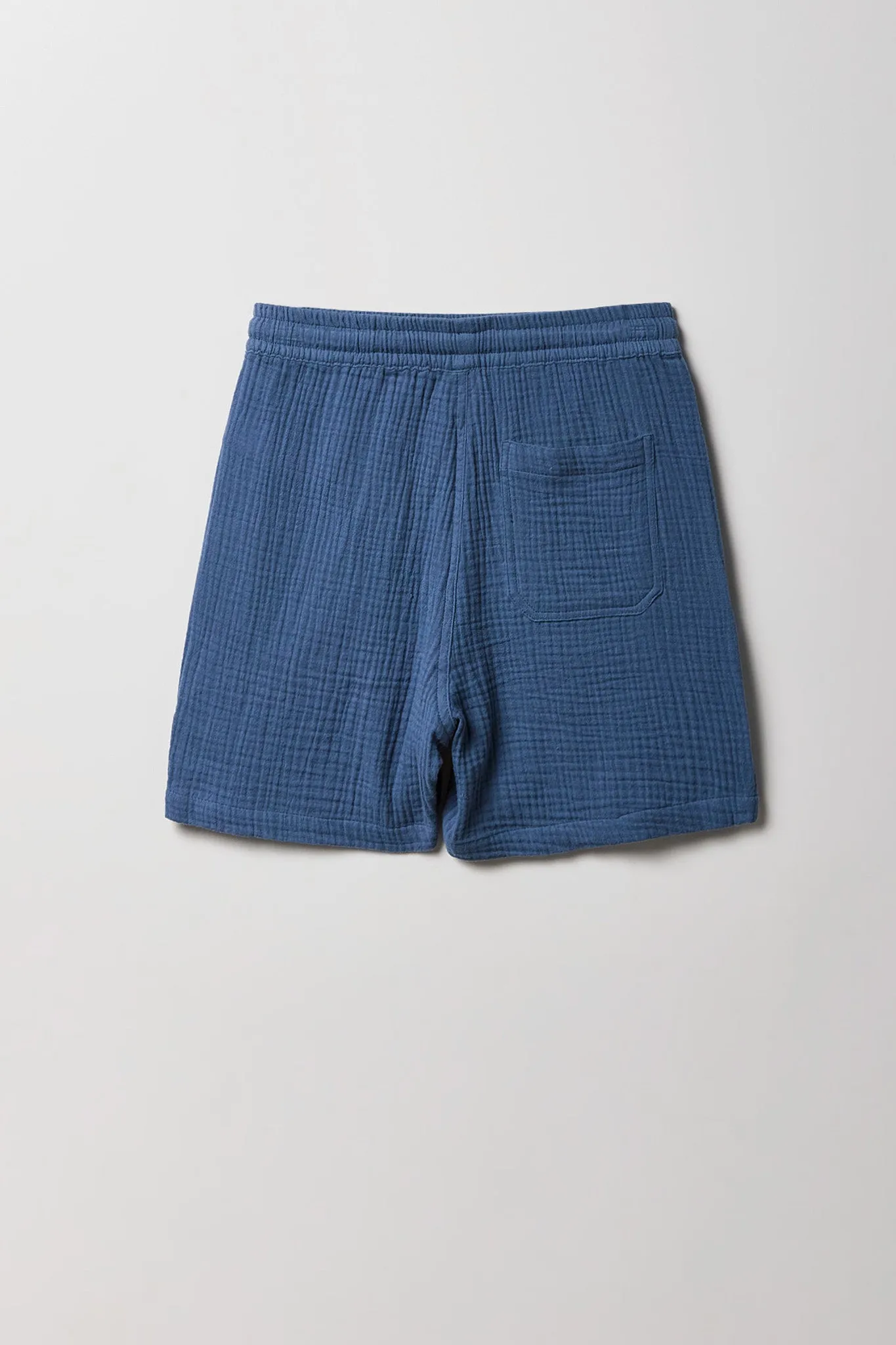 Boys Gauze Drawstring Short