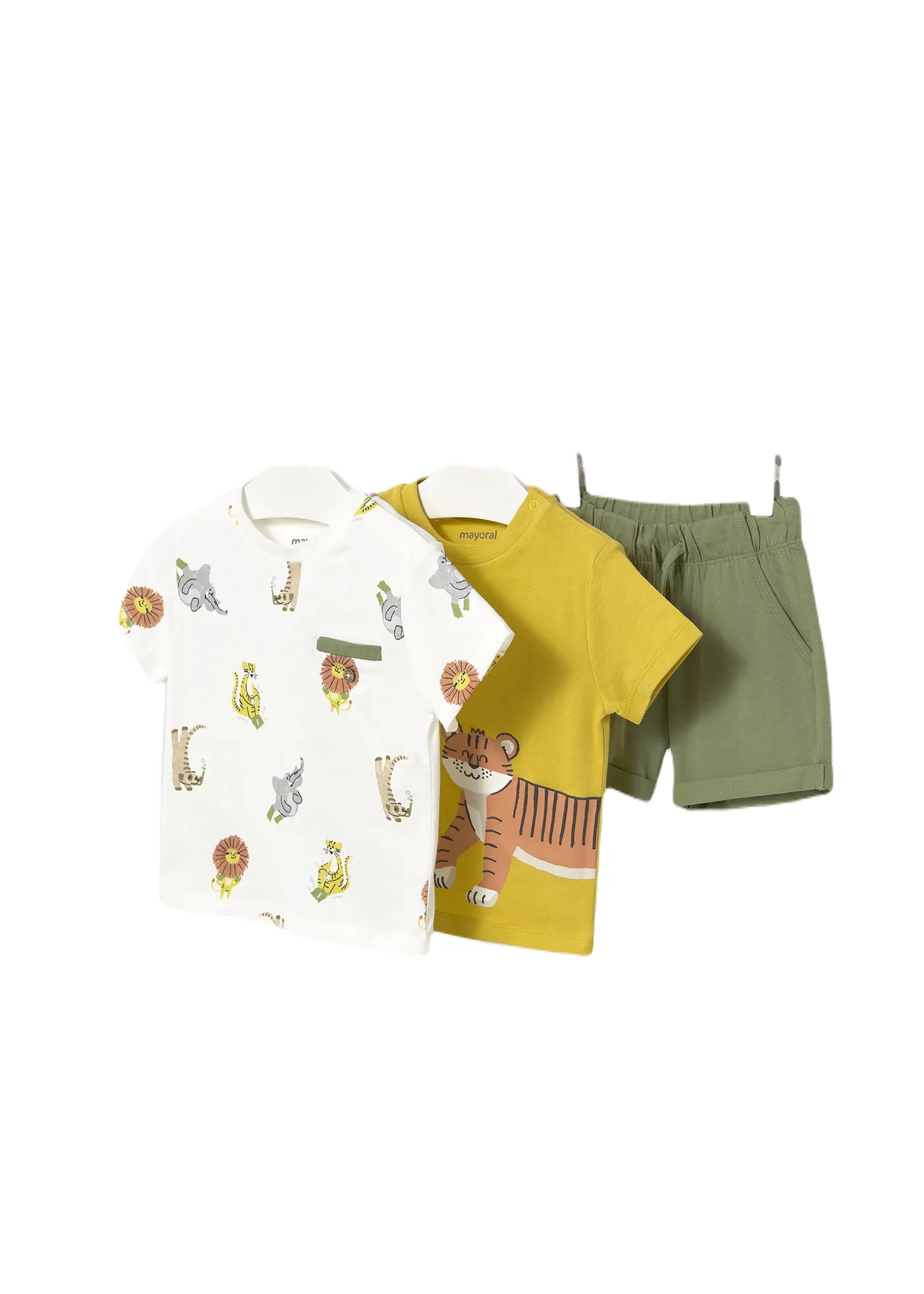 Boys Safari Gold Knit Set