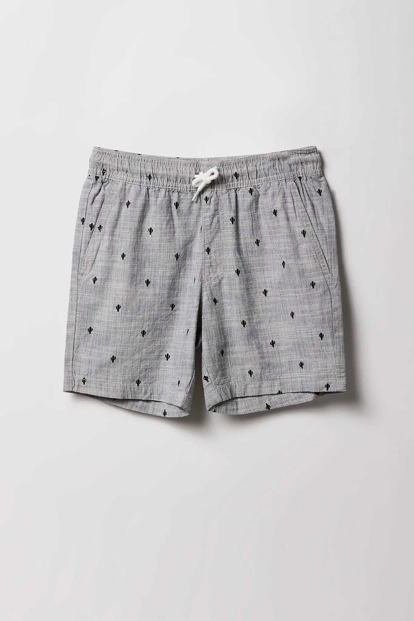Boys Summer Print Drawstring Short