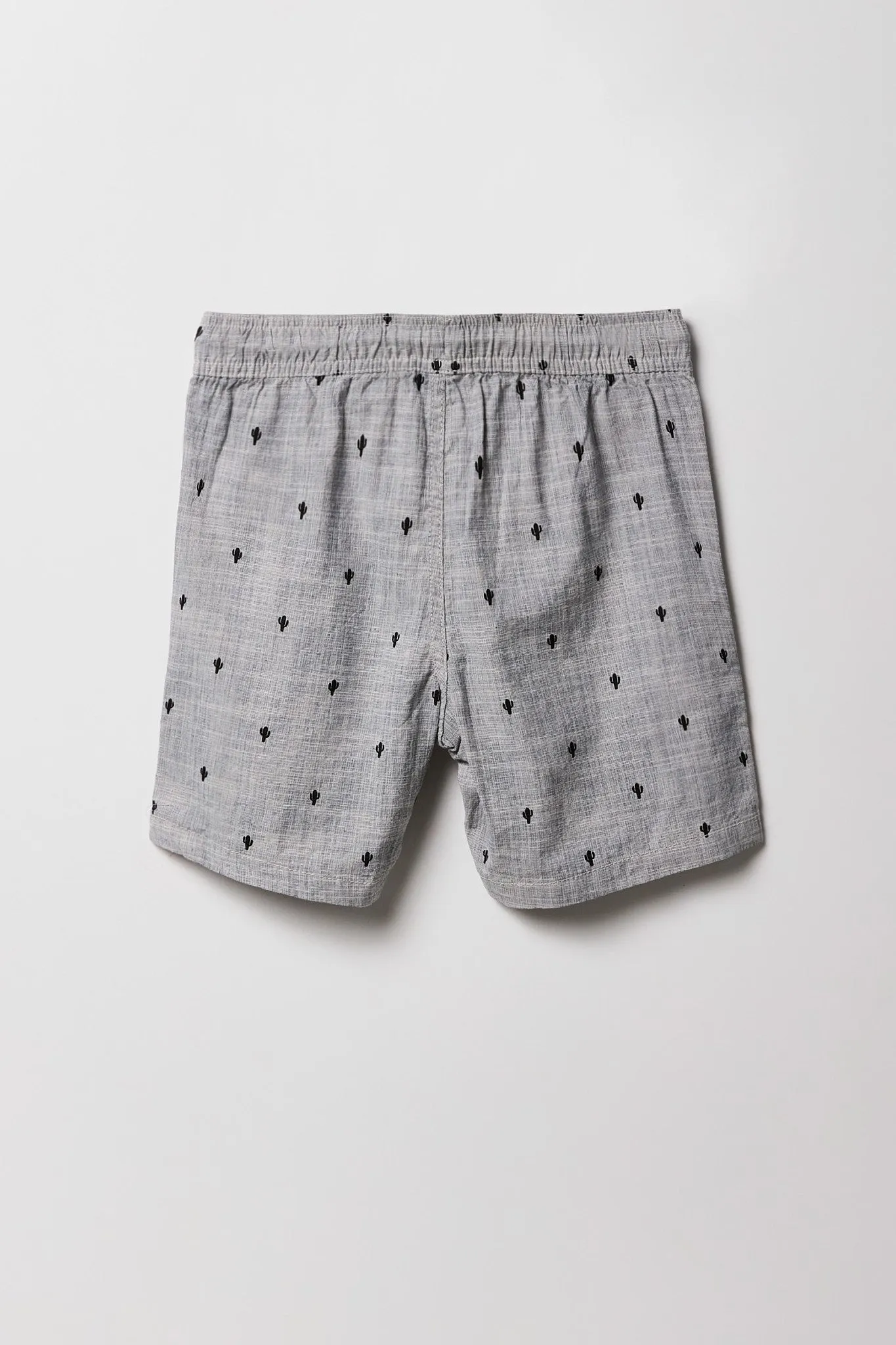 Boys Summer Print Drawstring Short