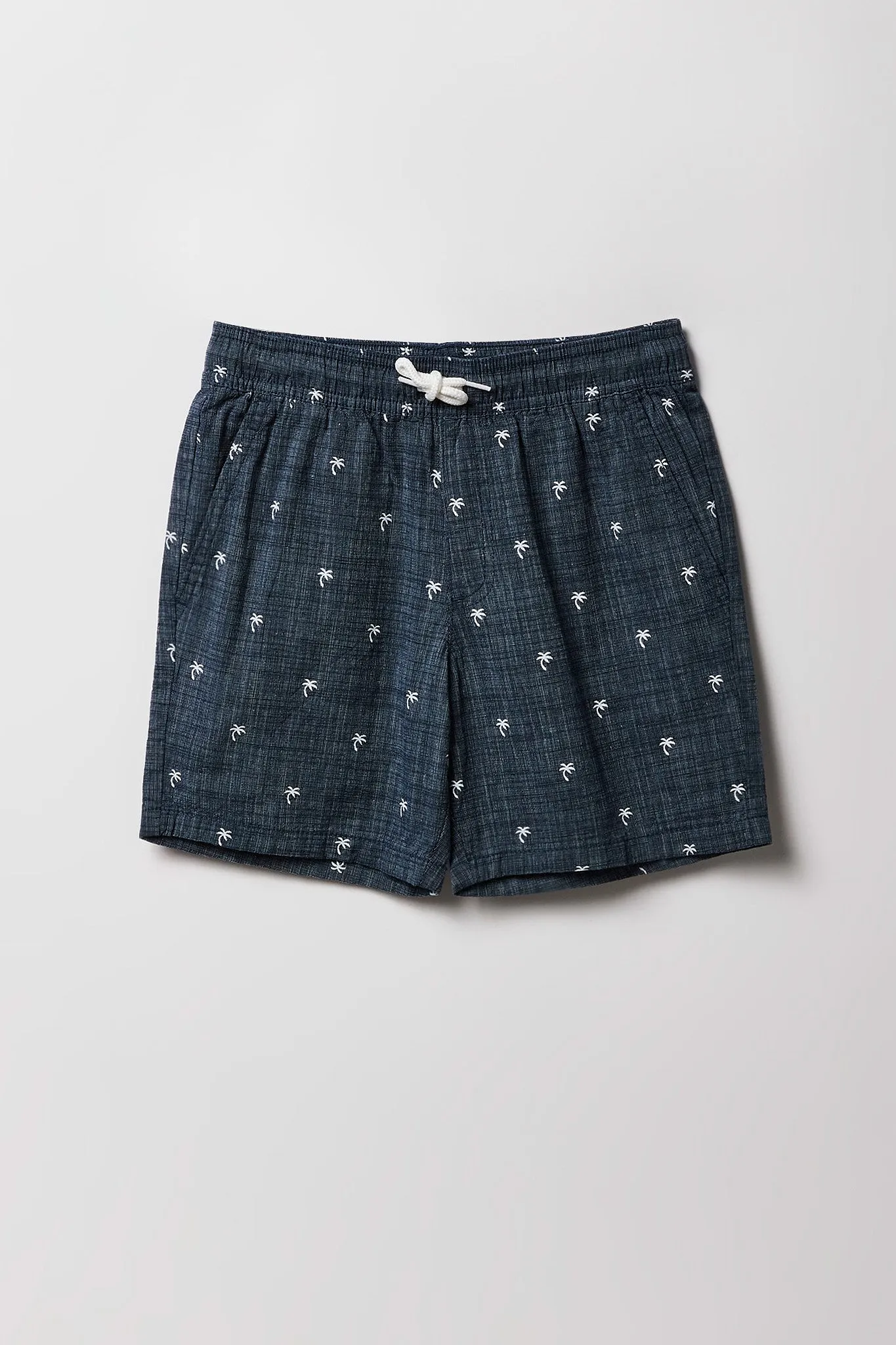 Boys Summer Print Drawstring Short