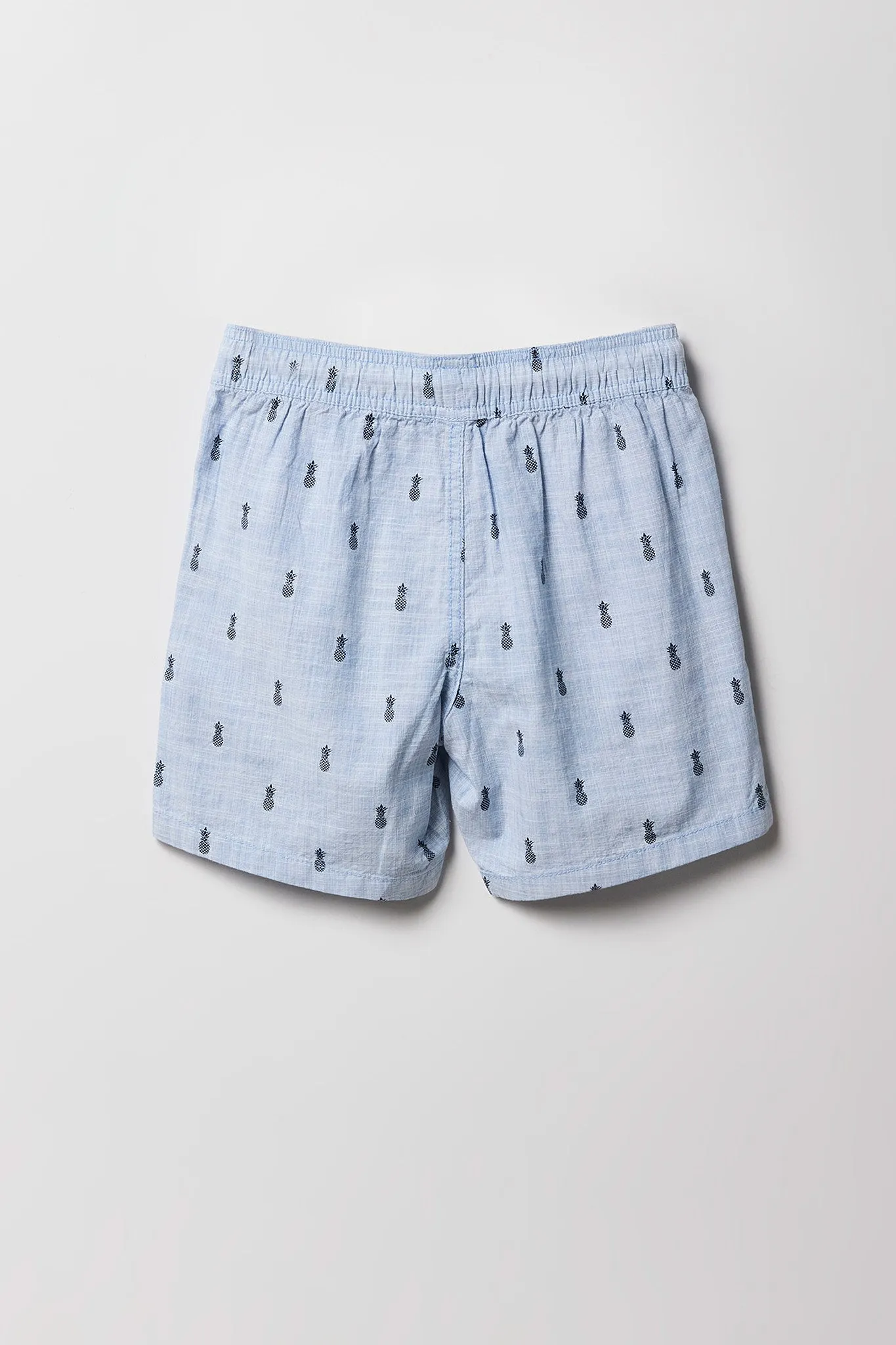 Boys Summer Print Drawstring Short