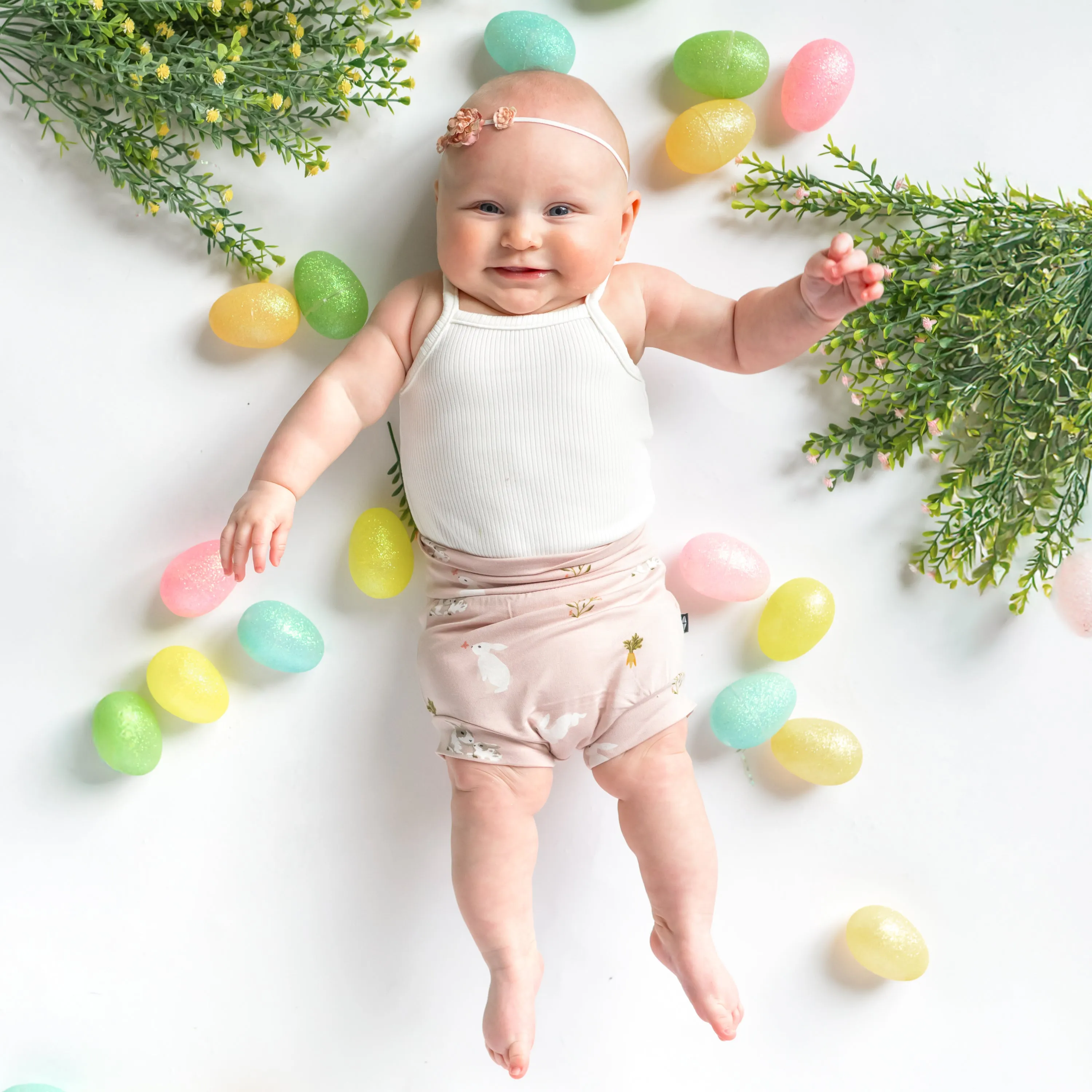 Bummies in Blush Rabbit