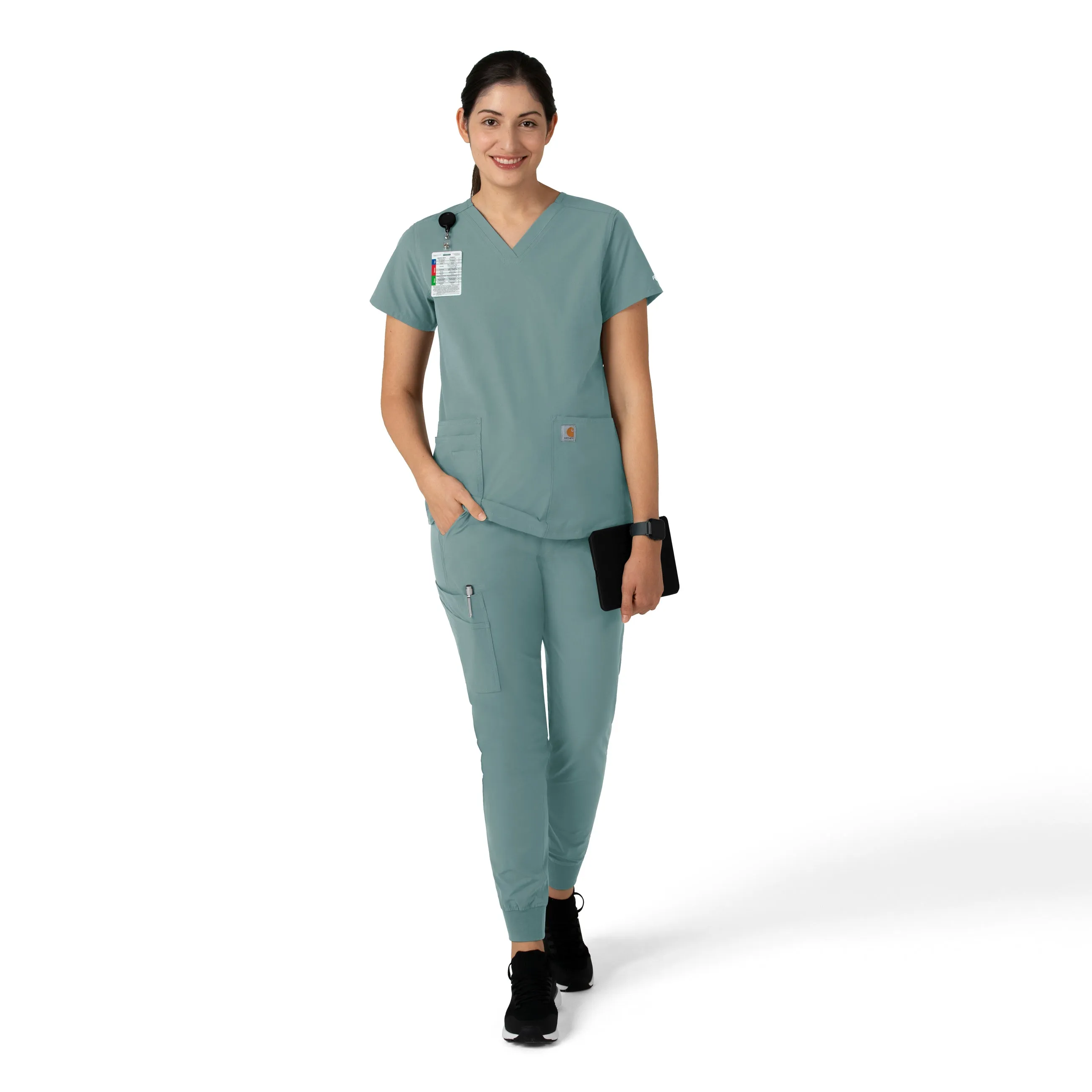 Carhartt Force Essentials Women's Jogger Scrub Pant - Summer Blue