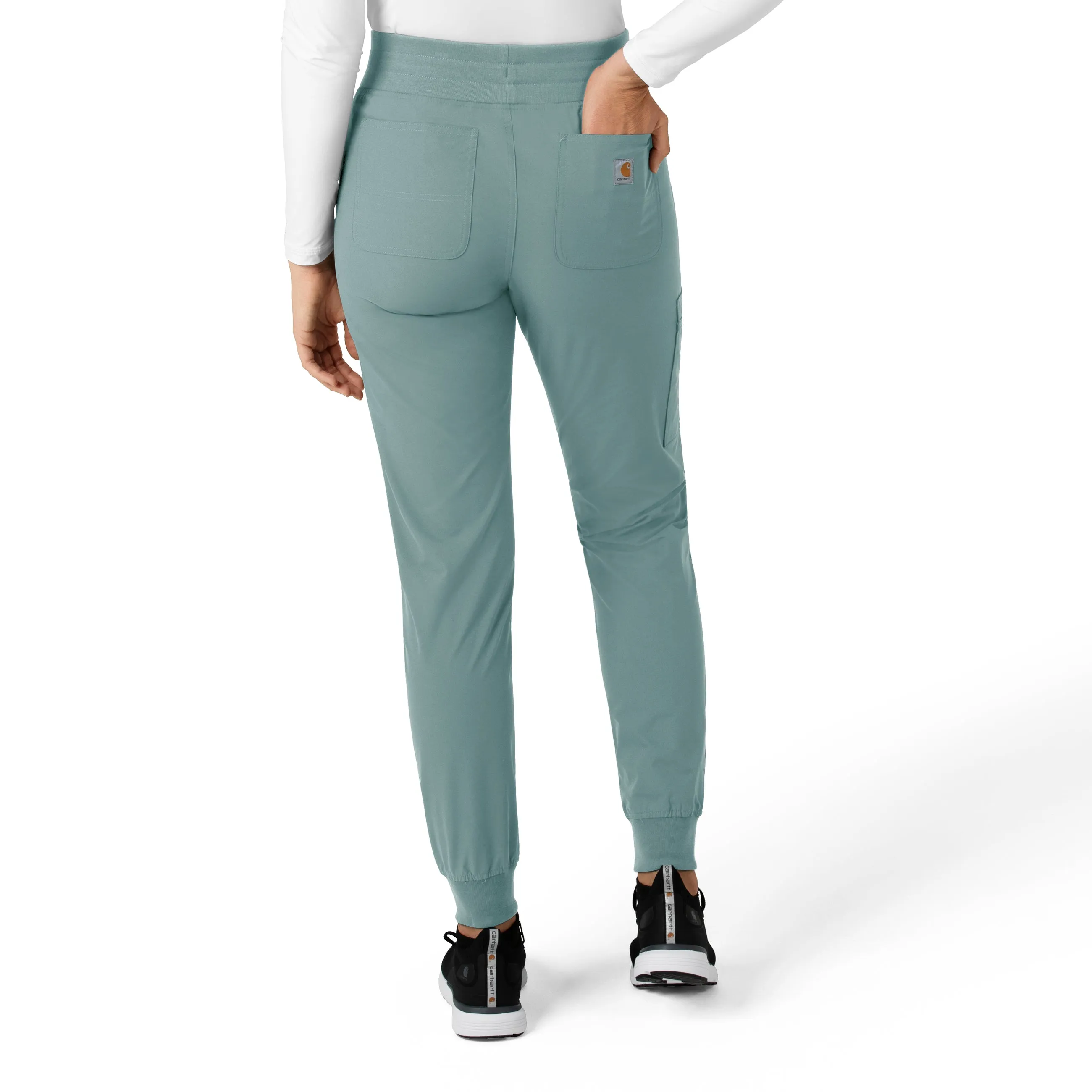 Carhartt Force Essentials Women's Jogger Scrub Pant - Summer Blue
