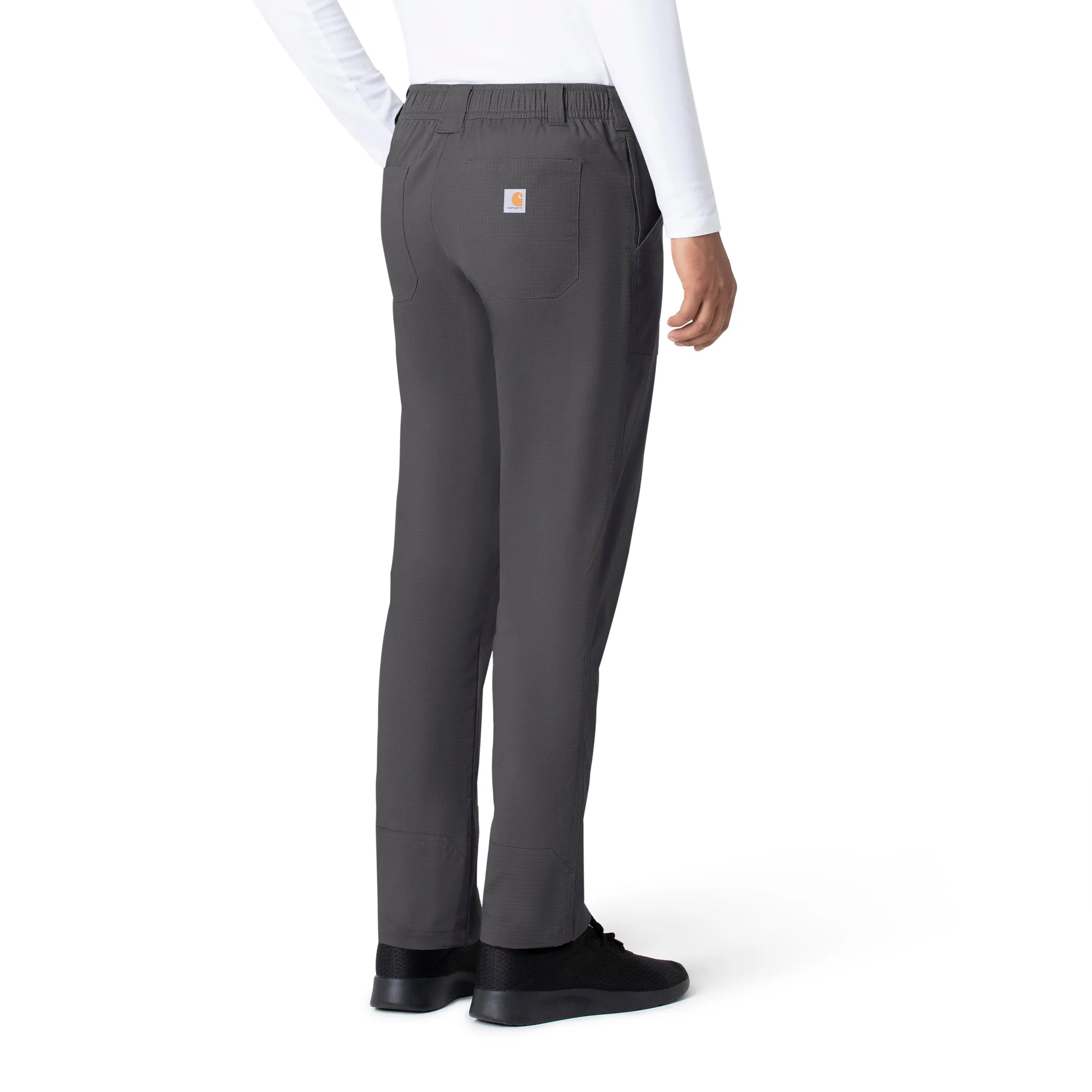 Carhartt Rugged Flex Ripstop Men's Straight Leg Scrub Pant - Dark Pewter