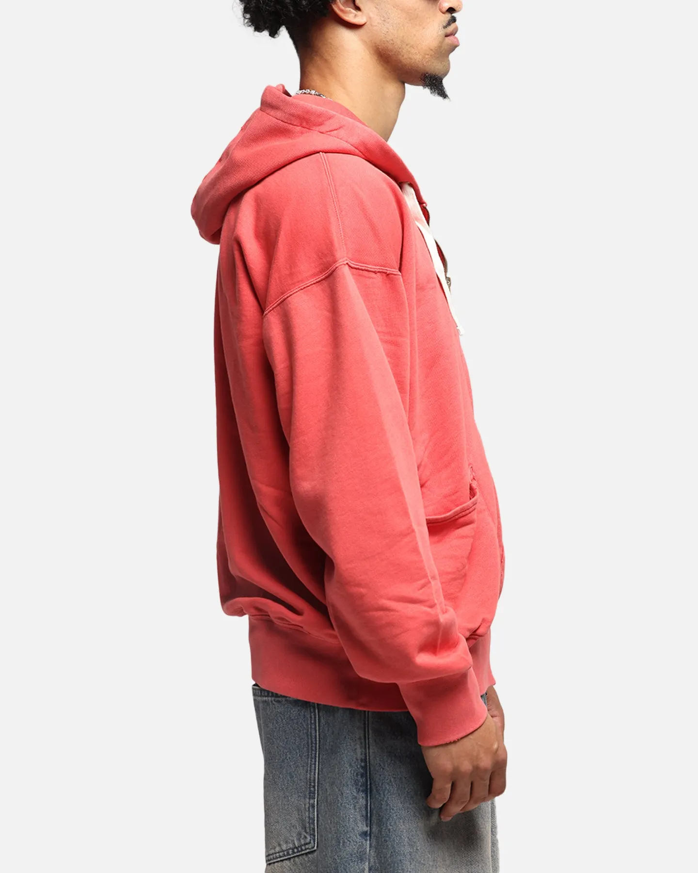 Champion Time Capsule Full Zip-Through Hoodie Red