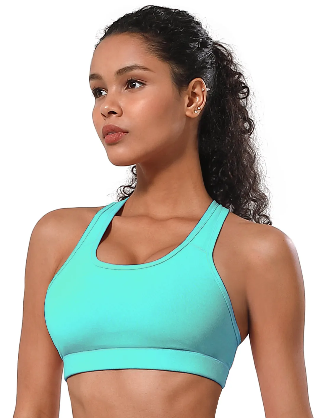 Compression Racerback Sports Bras_Golf