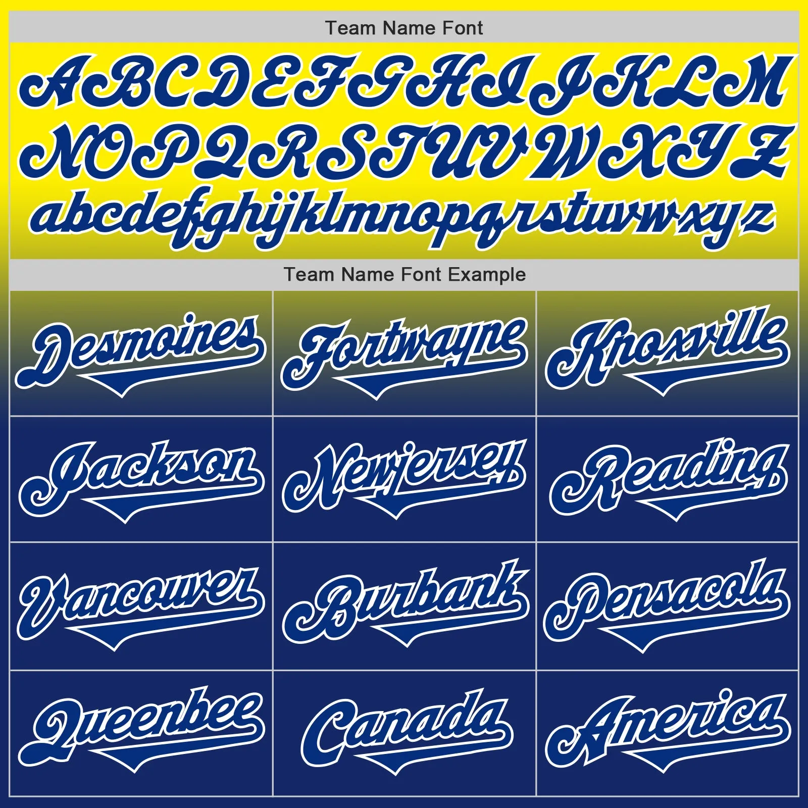 Custom Light Yellow Royal-White Authentic Fade Fashion Baseball Jersey
