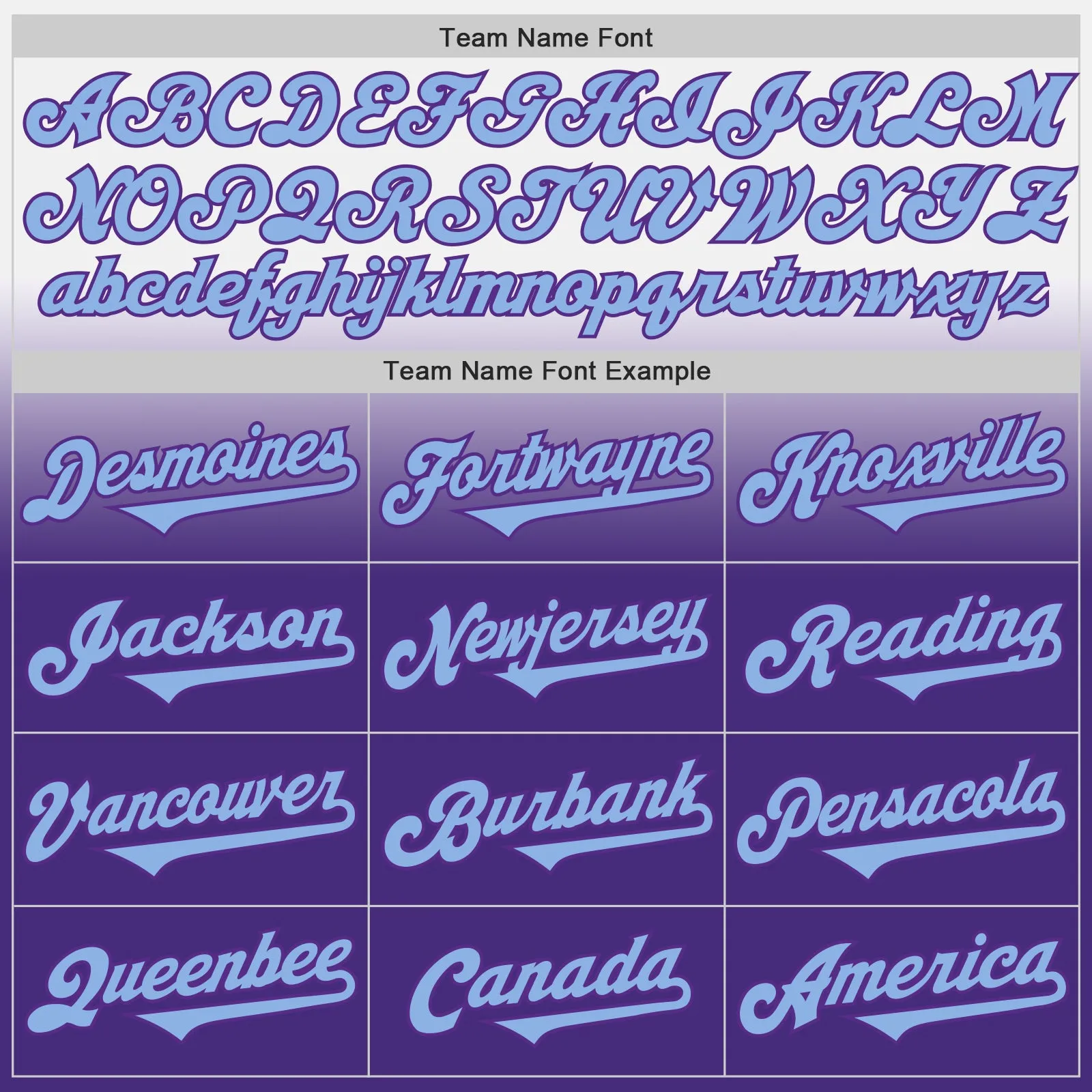 Custom White Light Blue-Purple Authentic Fade Fashion Baseball Jersey