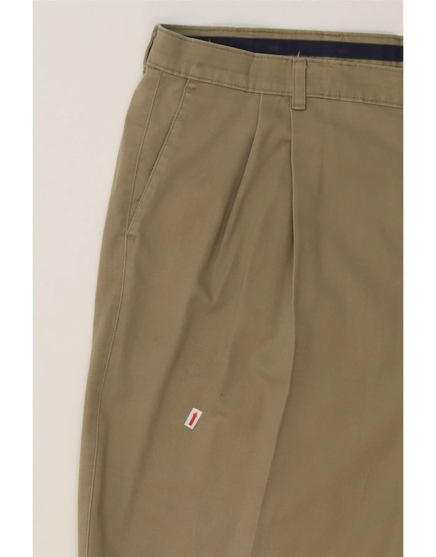 DOCKERS Mens Pegged Chino Trousers W42 L30 Beige Cotton