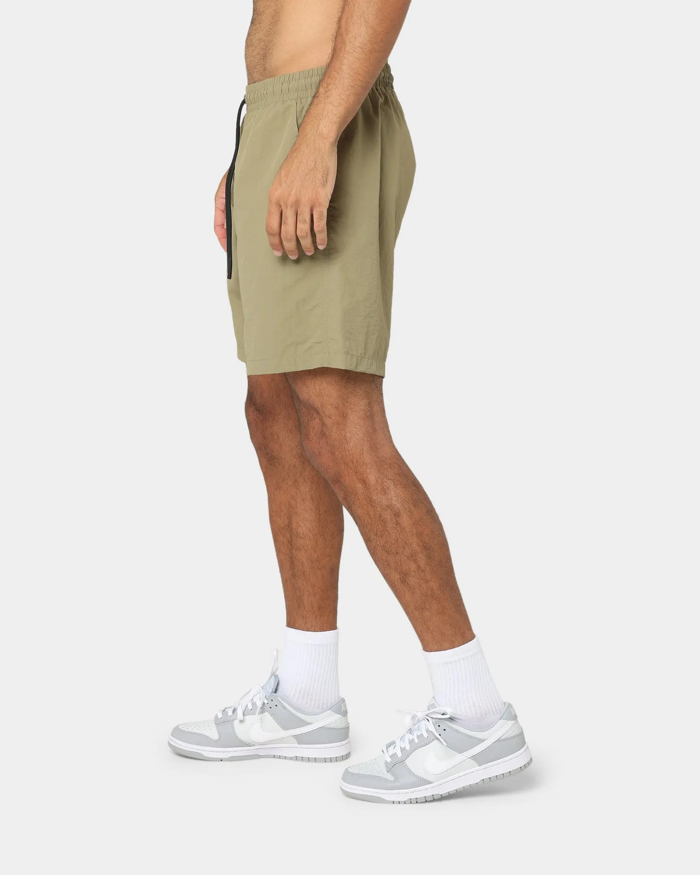 DOPE Miami Nylon Shorts Olive