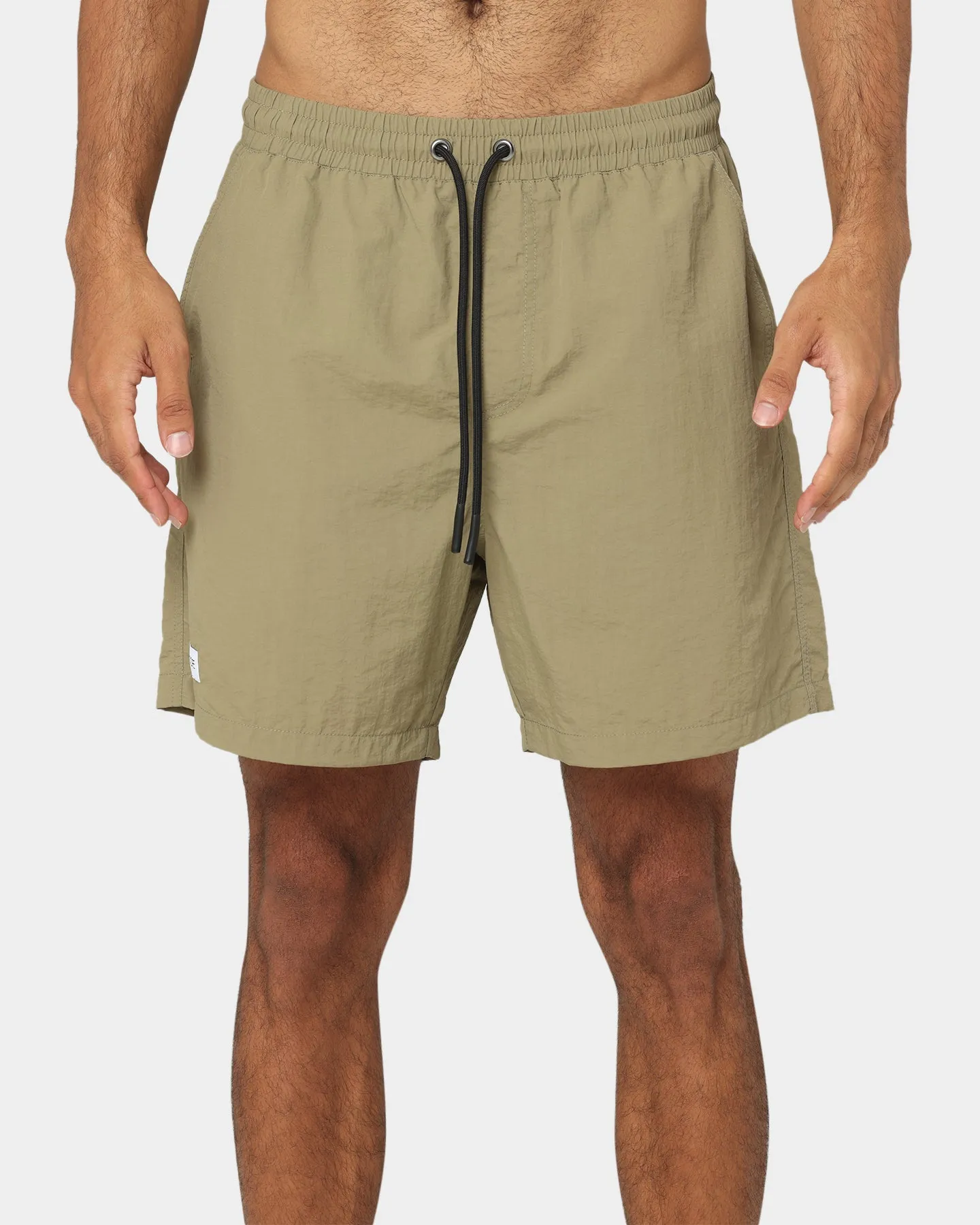 DOPE Miami Nylon Shorts Olive
