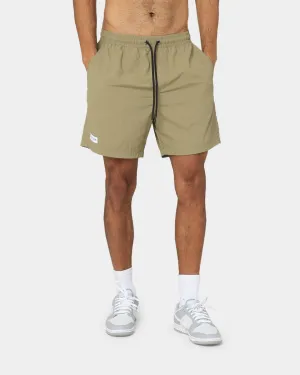 DOPE Miami Nylon Shorts Olive