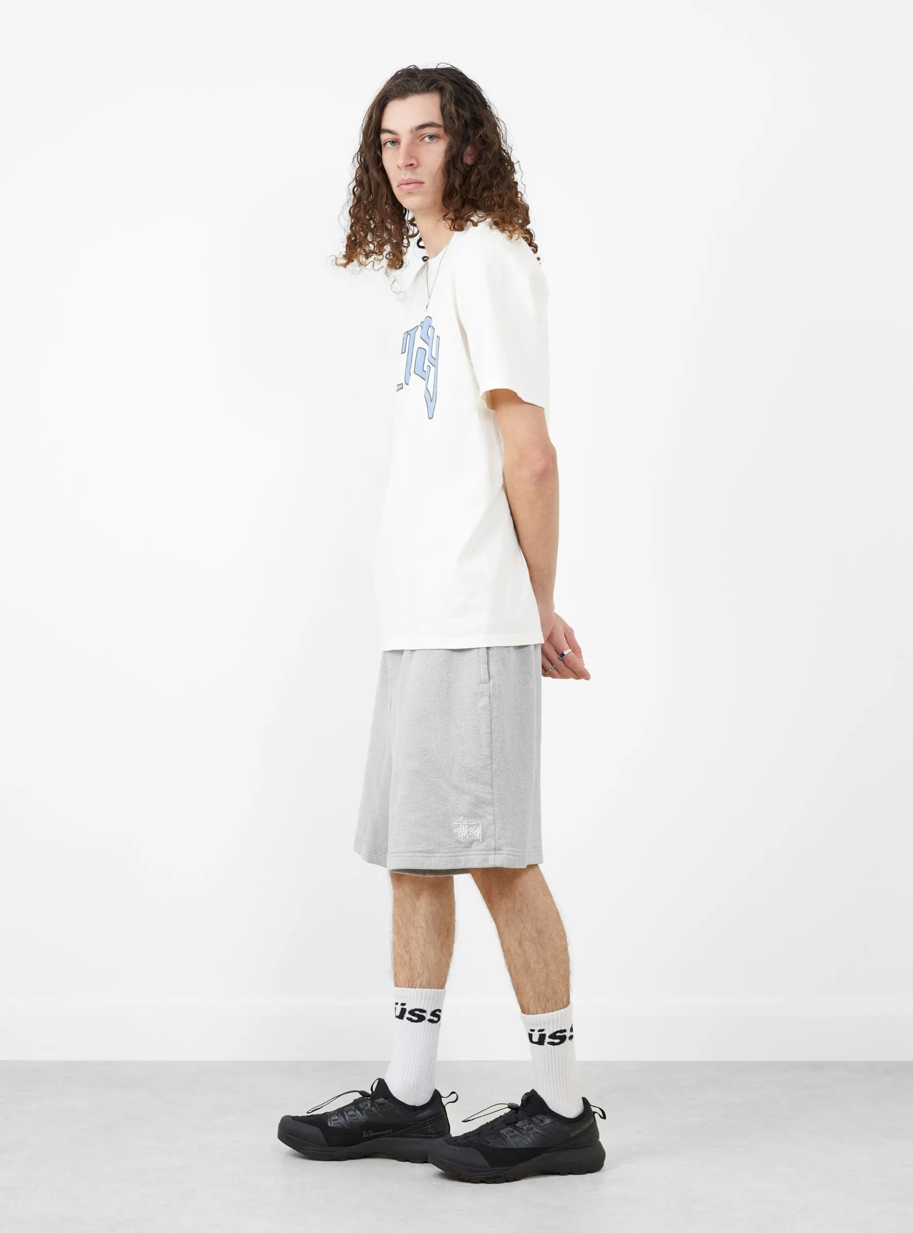Double Layer Jersey Short Black