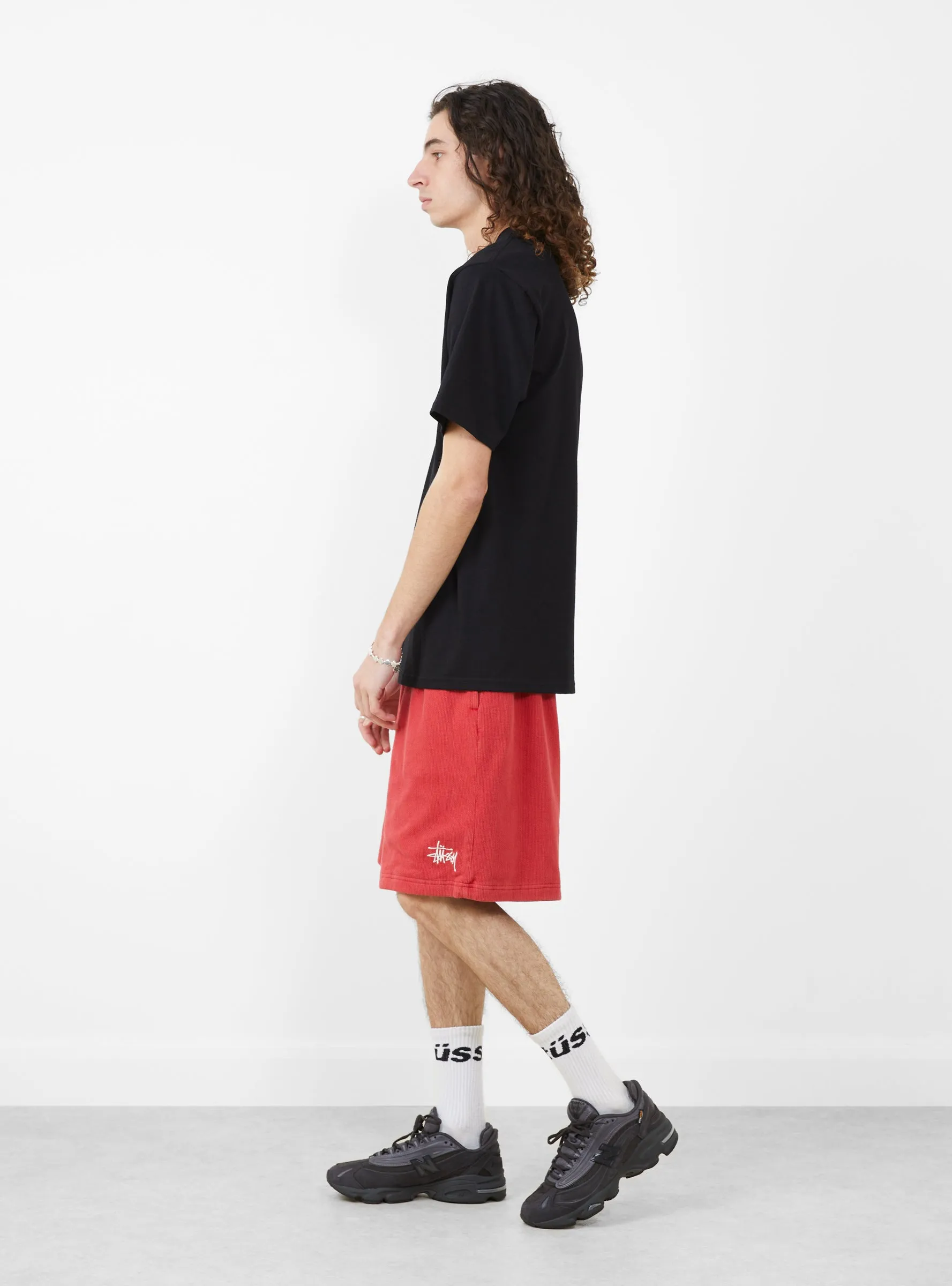 Double Layer Jersey Short Red