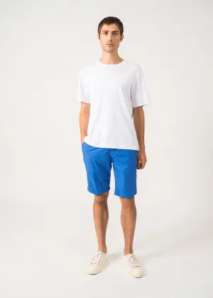 DOUG LIGHT - Lightweight Chino Shorts | Light Cotton Canvas | Straight Cut (MER BLUE)