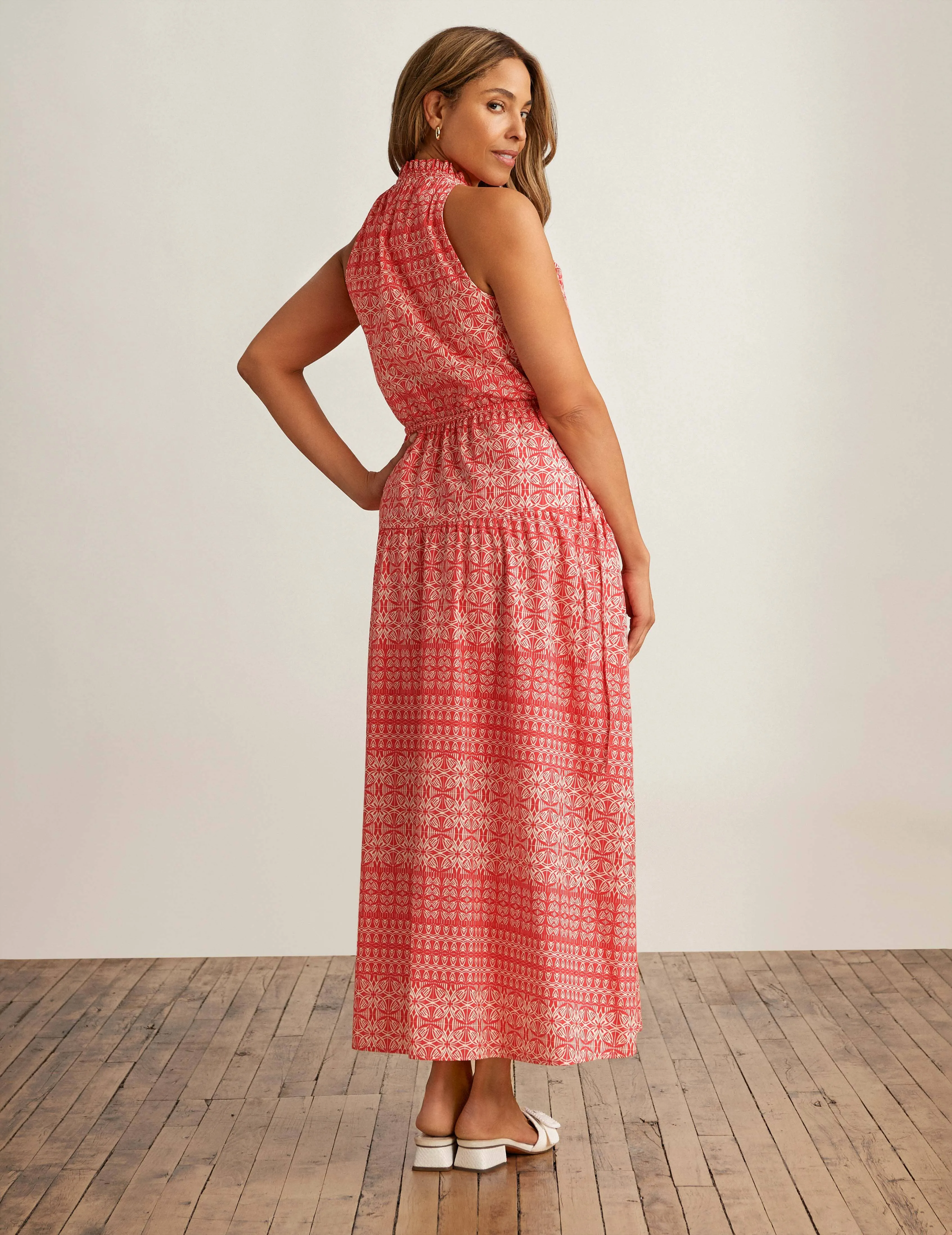 Drawstring Maxi Dress - Sale