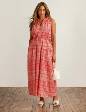 Drawstring Maxi Dress - Sale