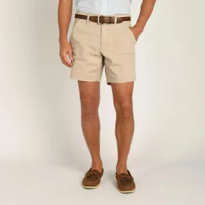 Duck Head 7" Field Canvas Camp Short - Stone
