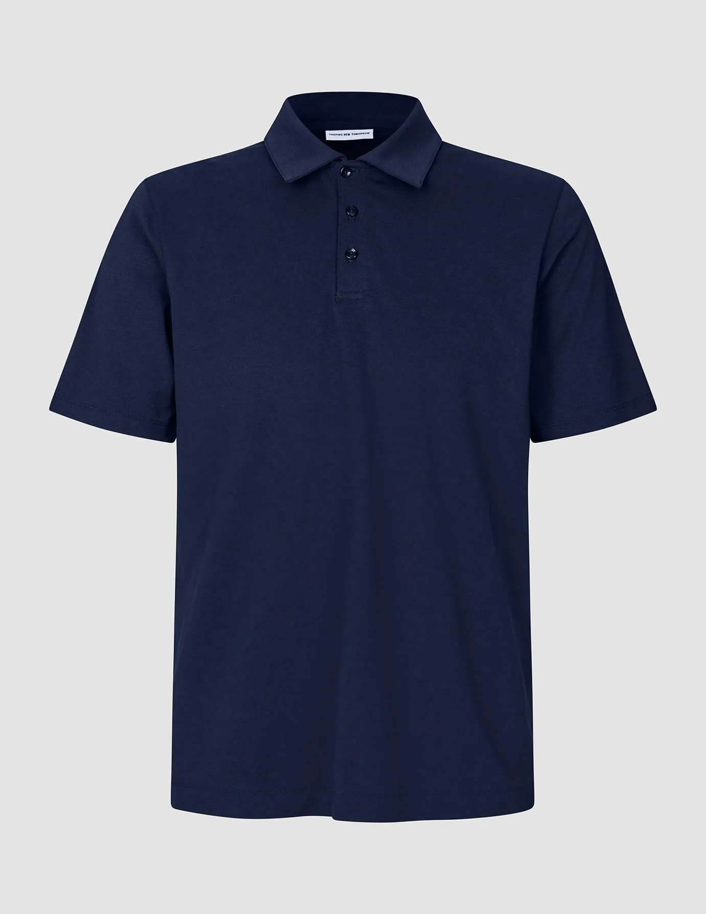 Evolve Pique Polo Navy