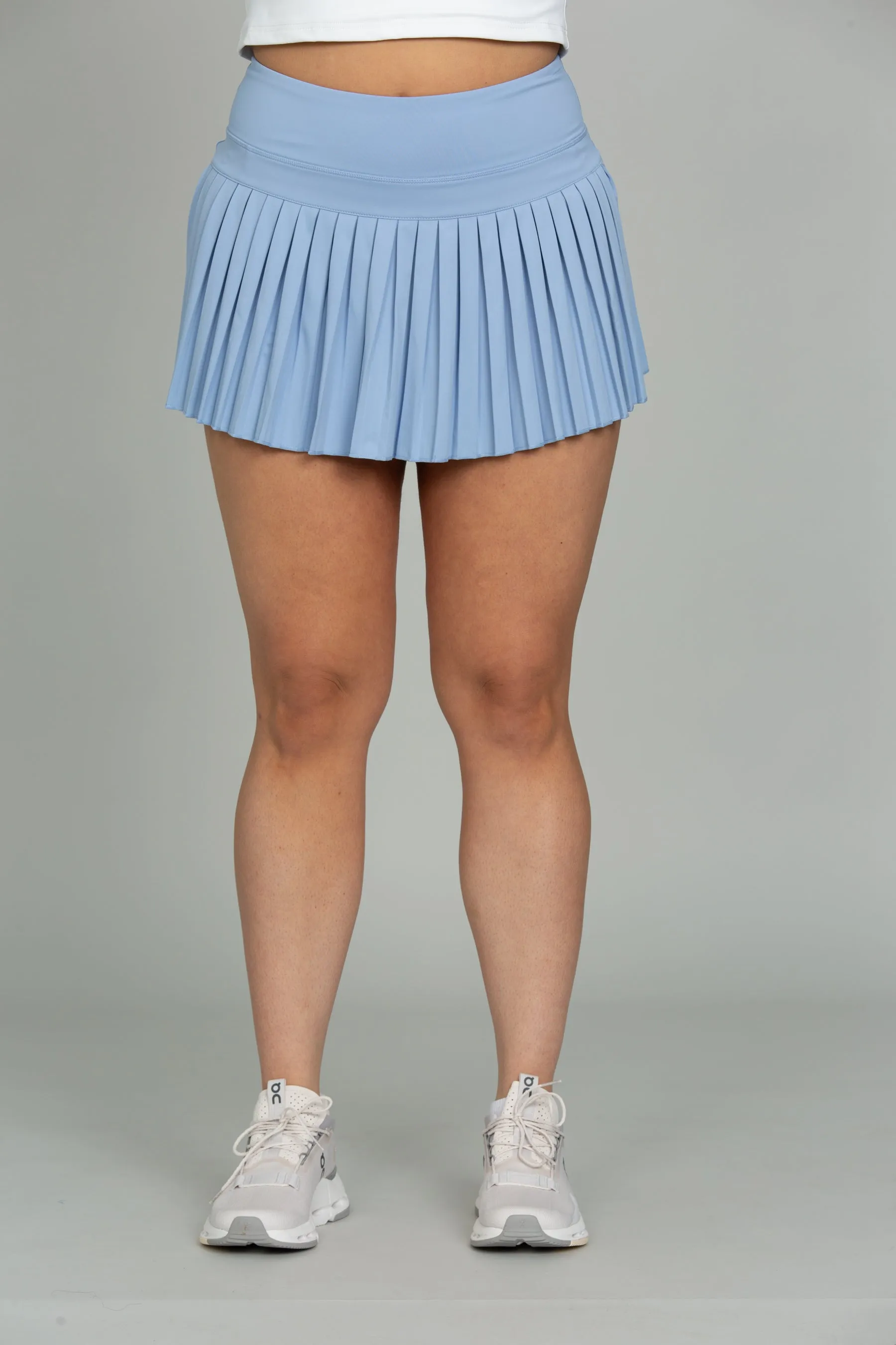 Fairview Blue Pleated Tennis Skirt