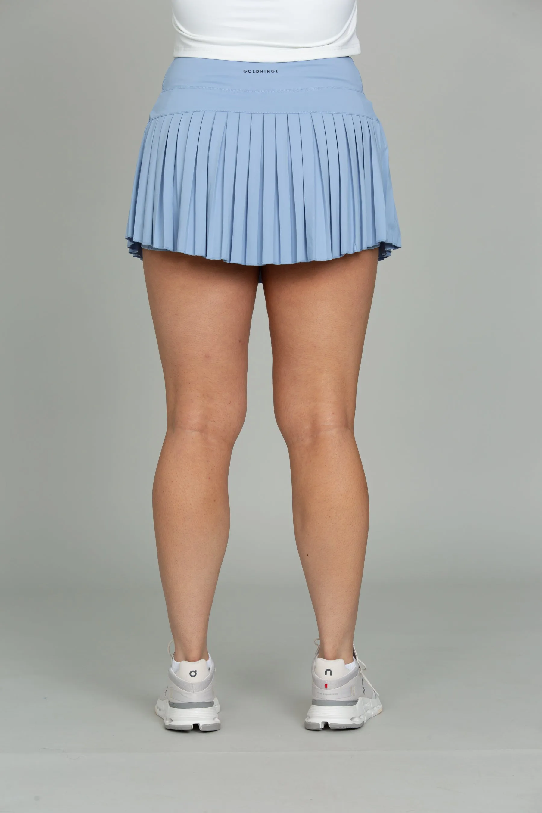 Fairview Blue Pleated Tennis Skirt