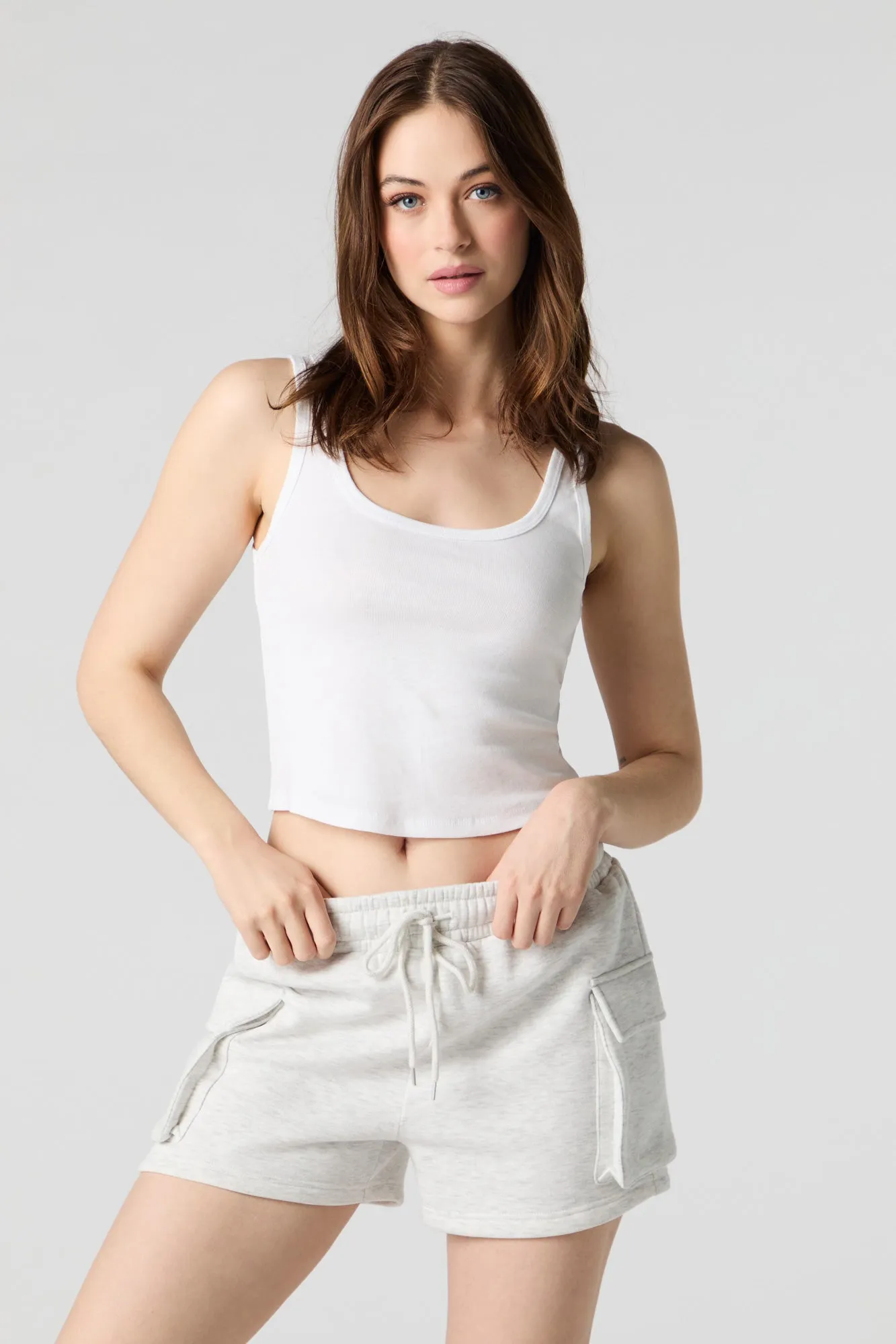 Fleece Cargo Short
