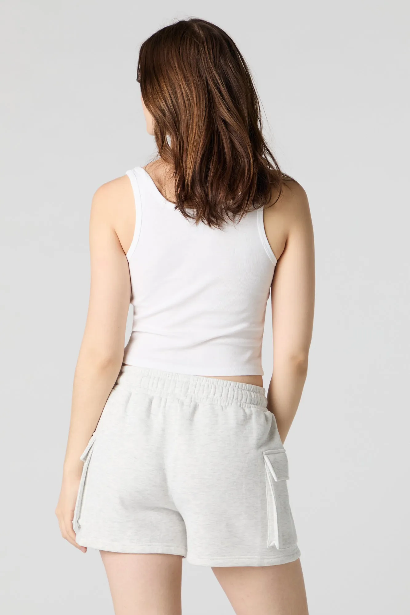 Fleece Cargo Short
