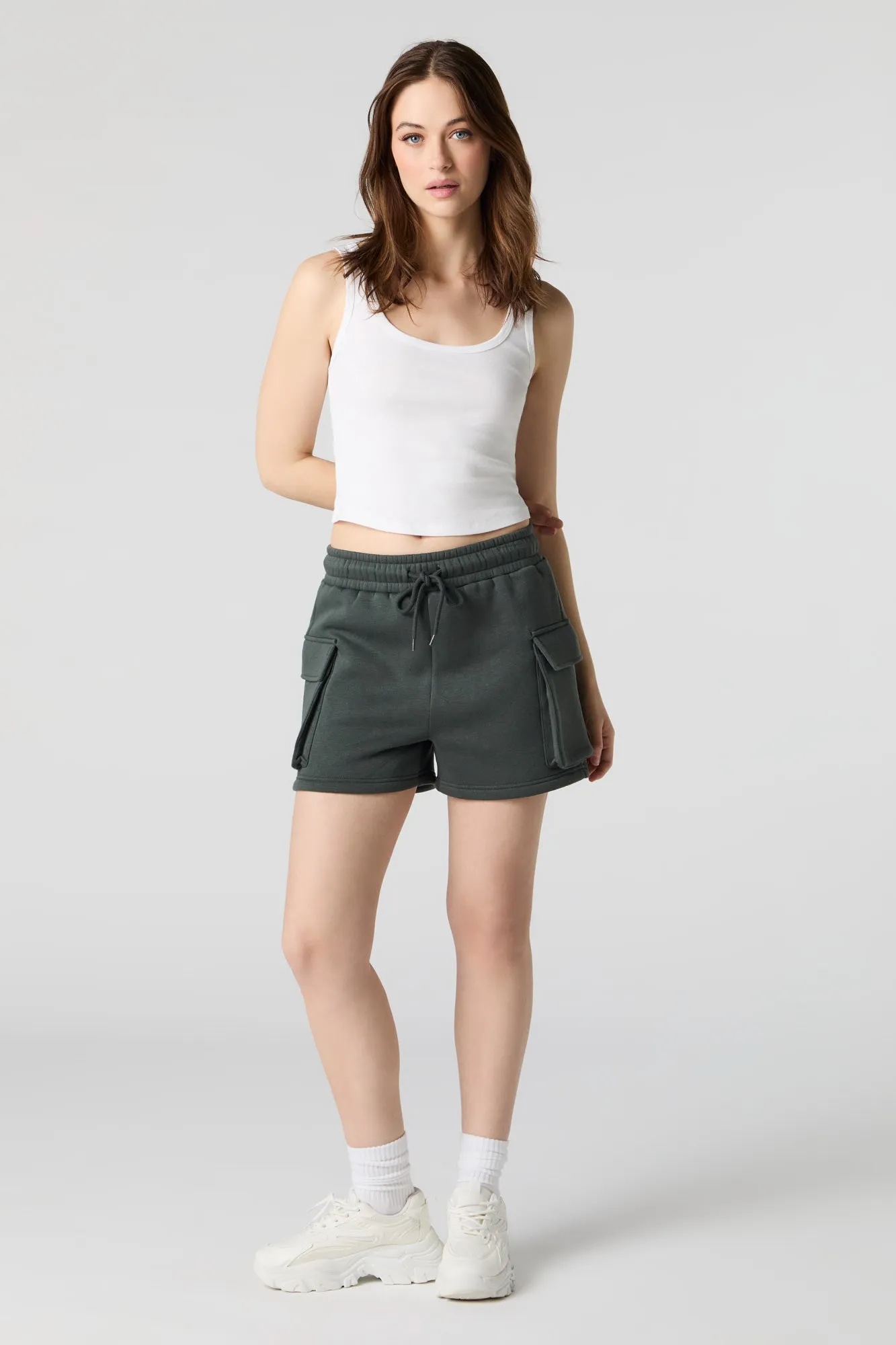 Fleece Cargo Short