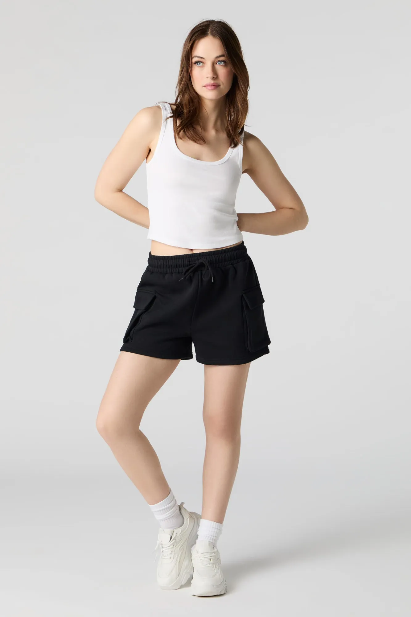 Fleece Cargo Short
