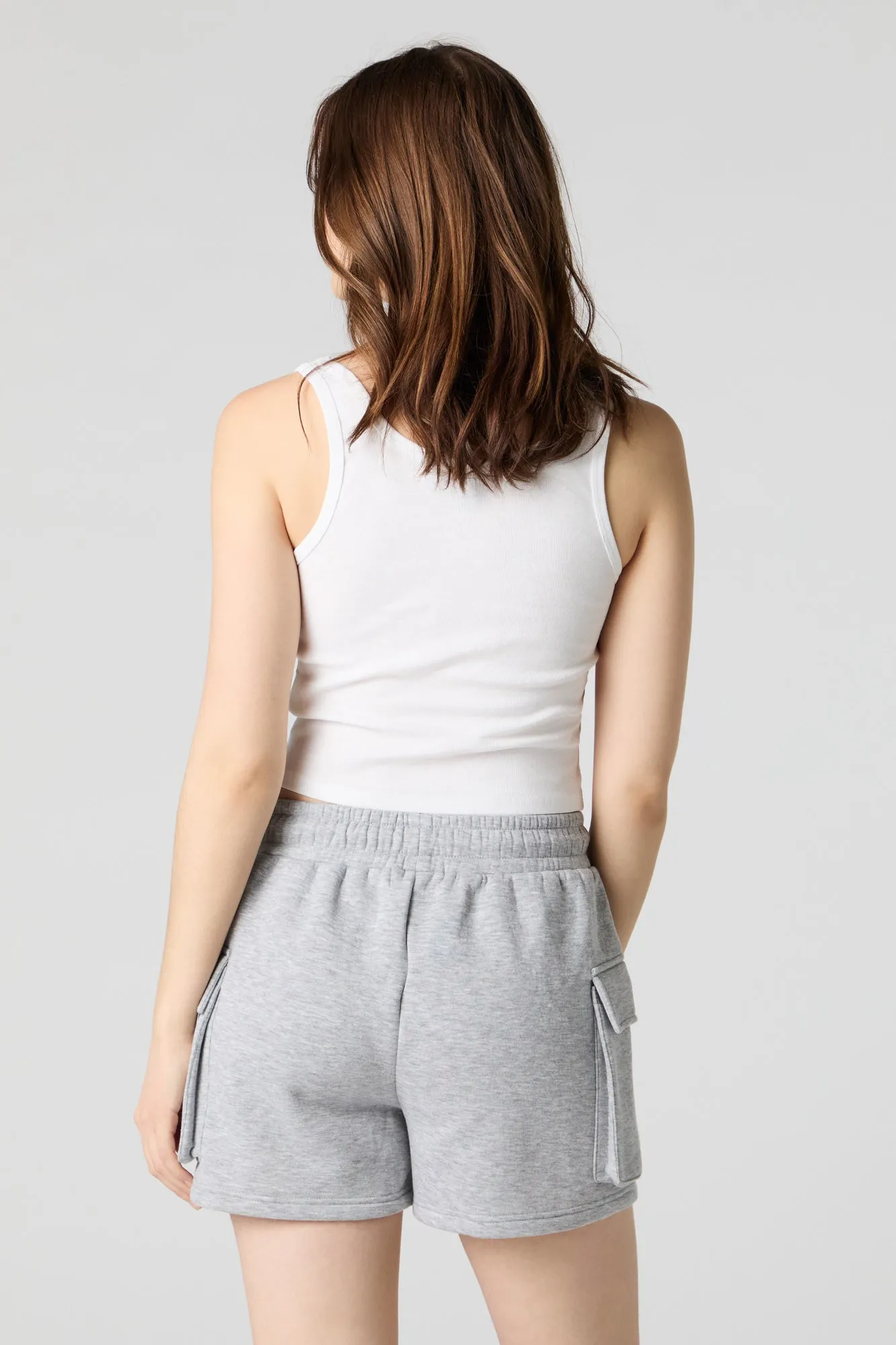 Fleece Cargo Short