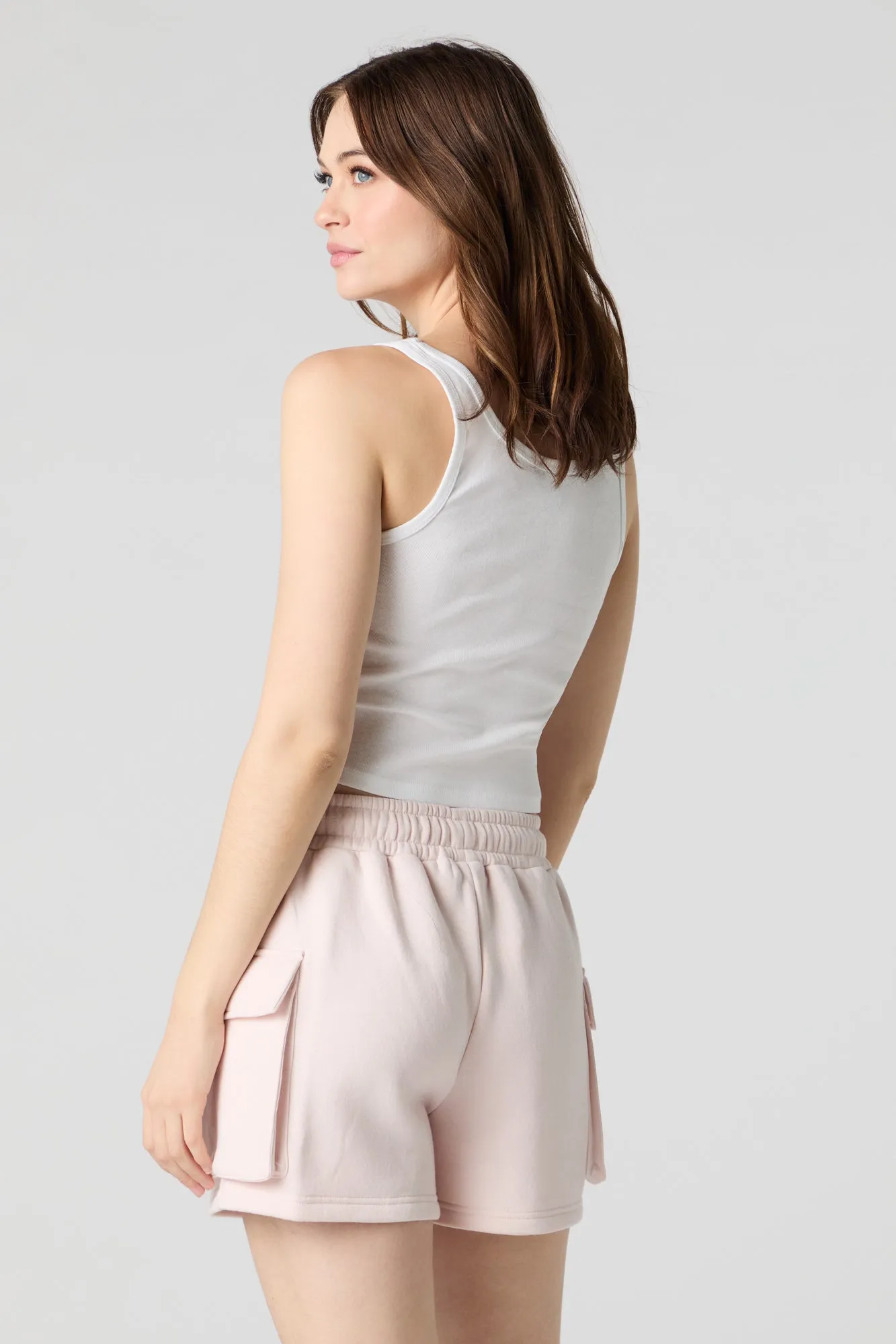 Fleece Cargo Short