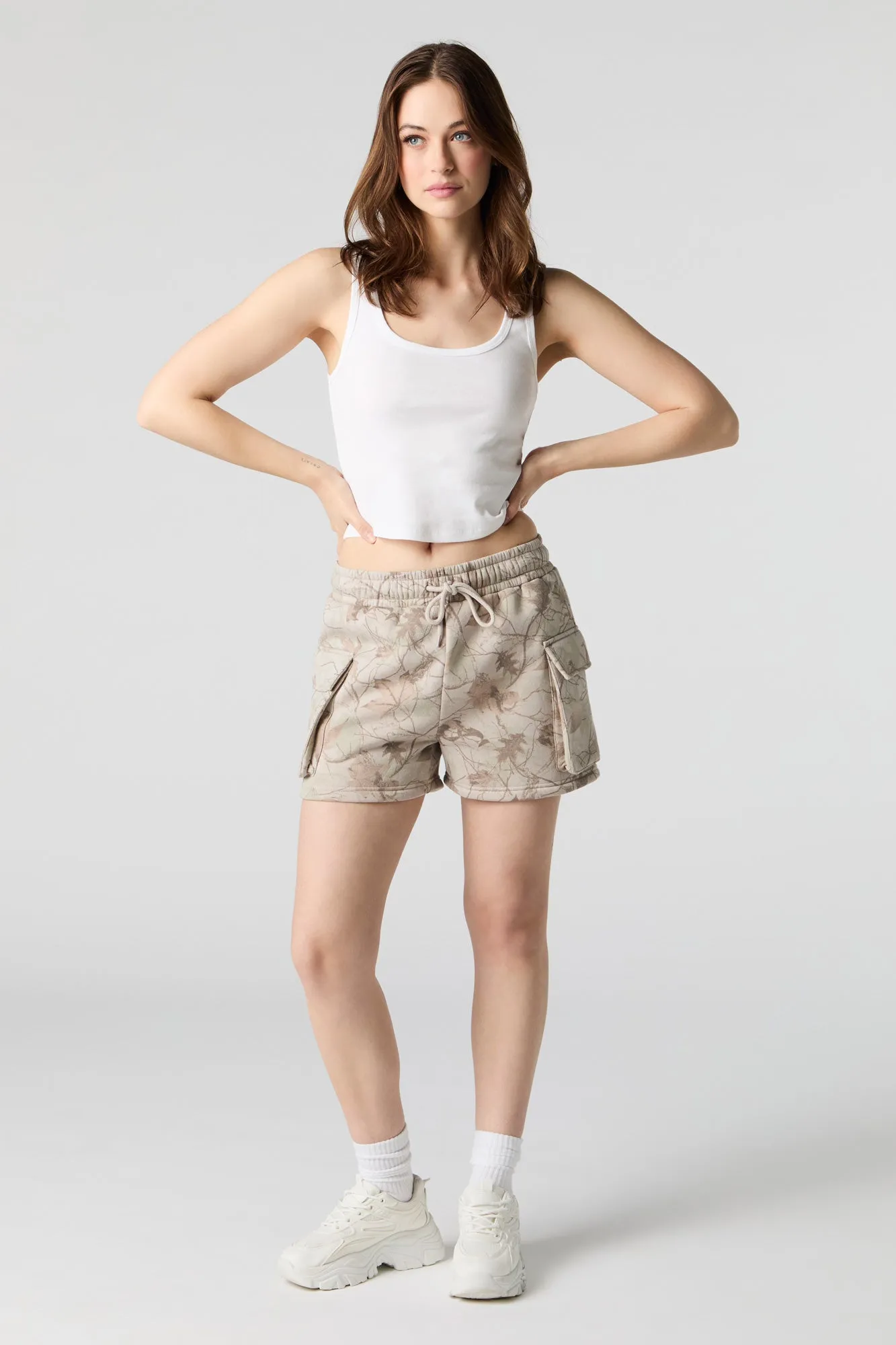 Fleece Cargo Short