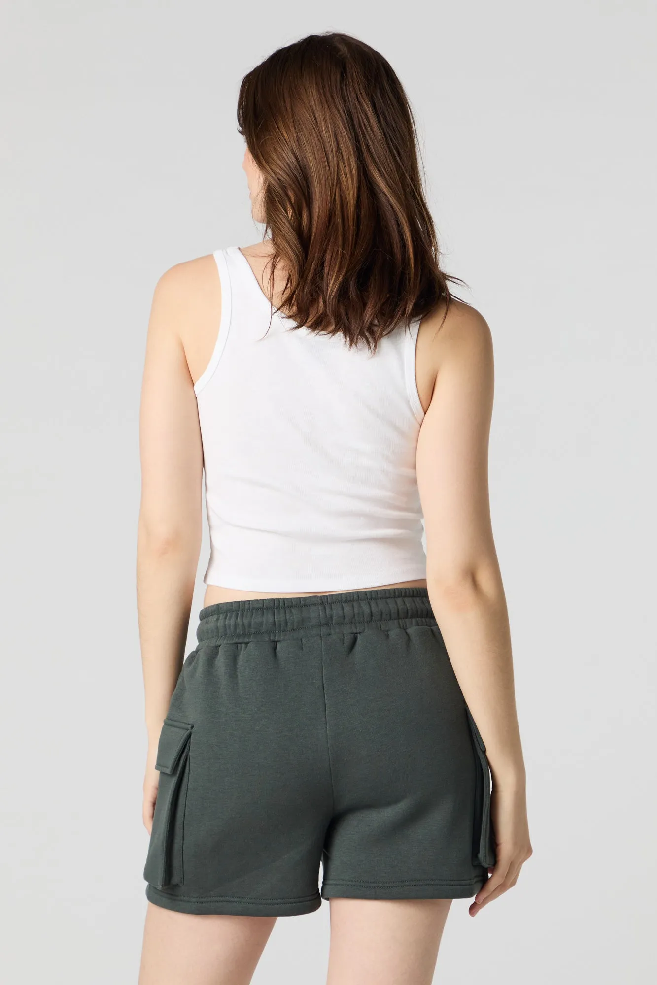 Fleece Cargo Short