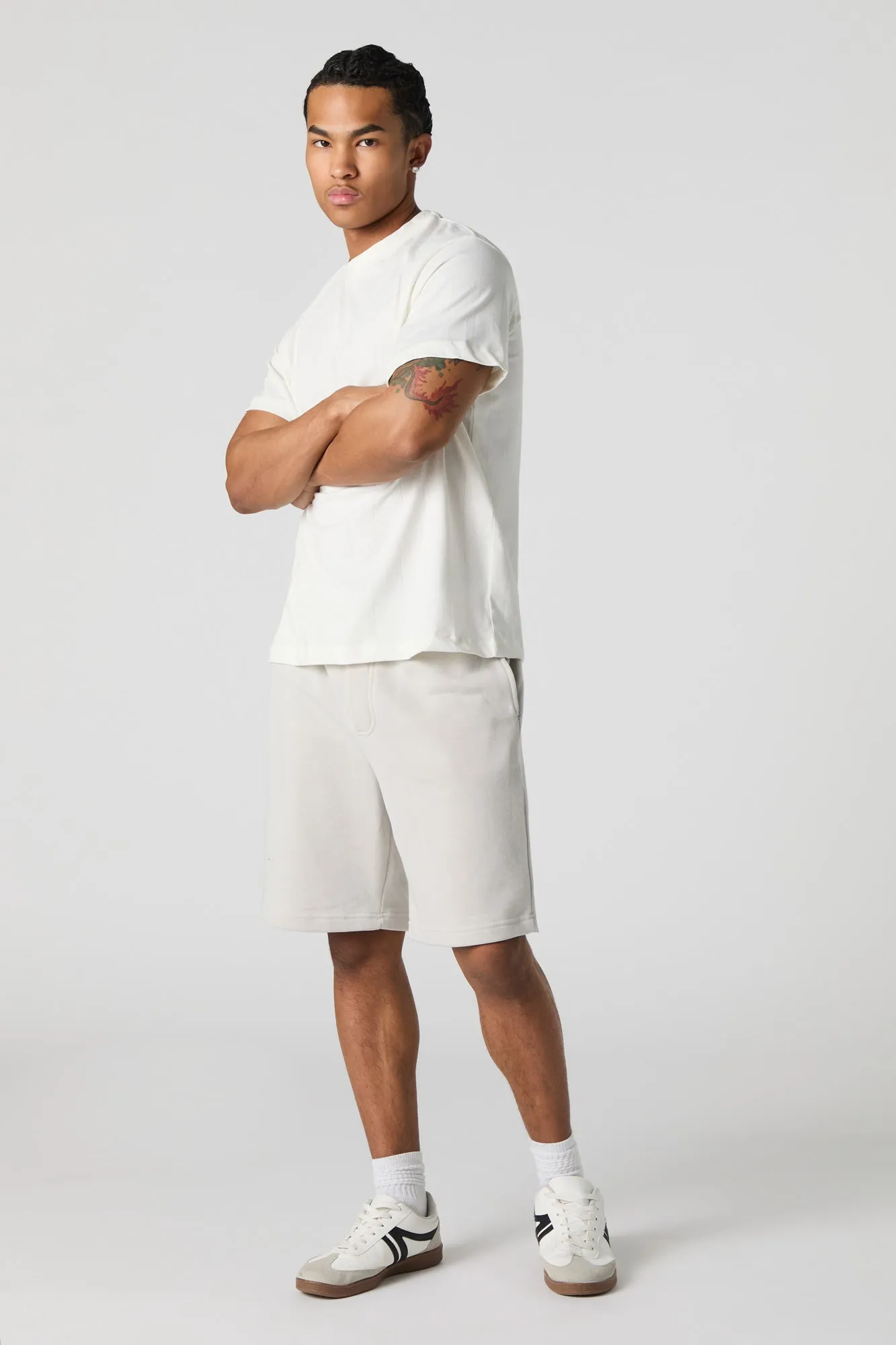 Fleece Drawstring Short