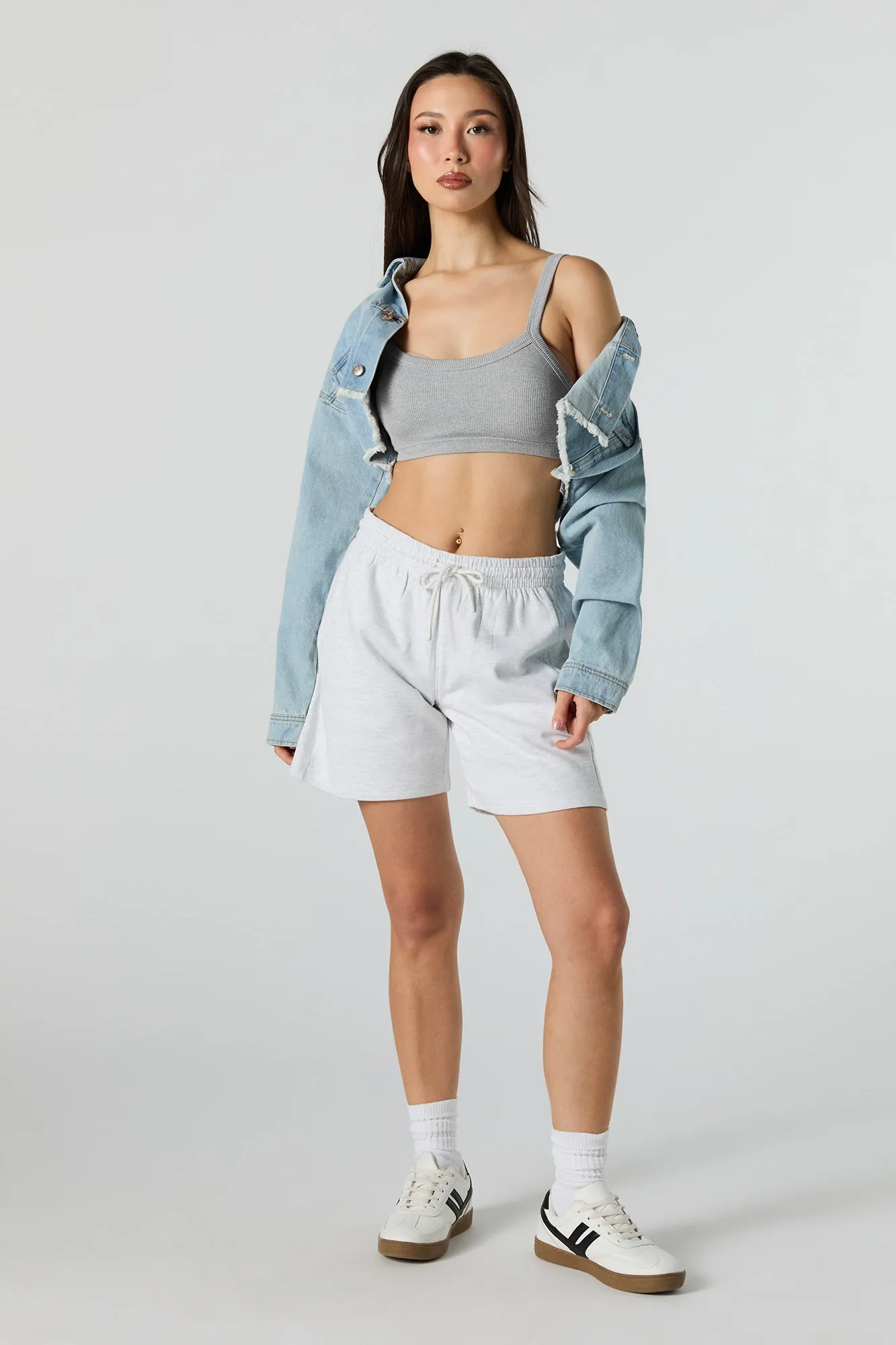 Fleece Drawstring Short