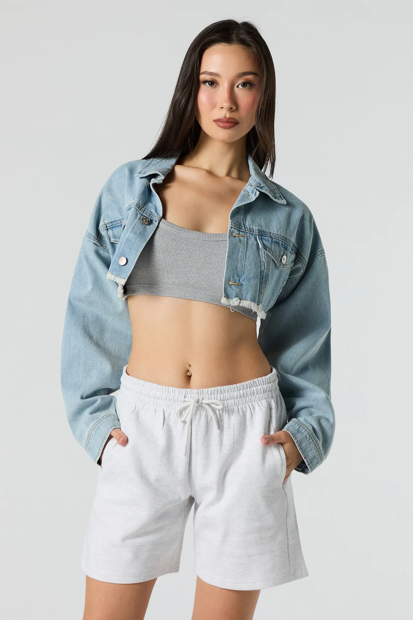 Fleece Drawstring Short