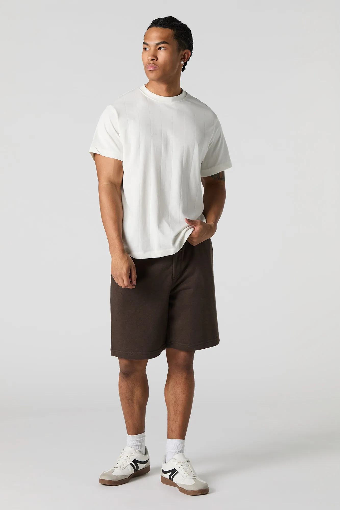 Fleece Drawstring Short