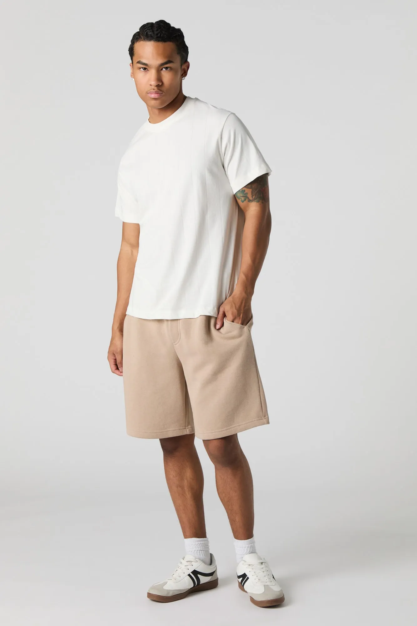 Fleece Drawstring Short