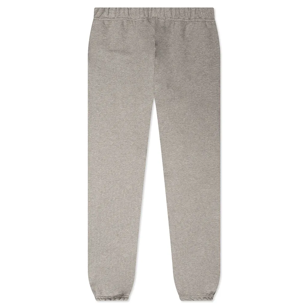Fleece Essential Sweatpant - Heather Gray