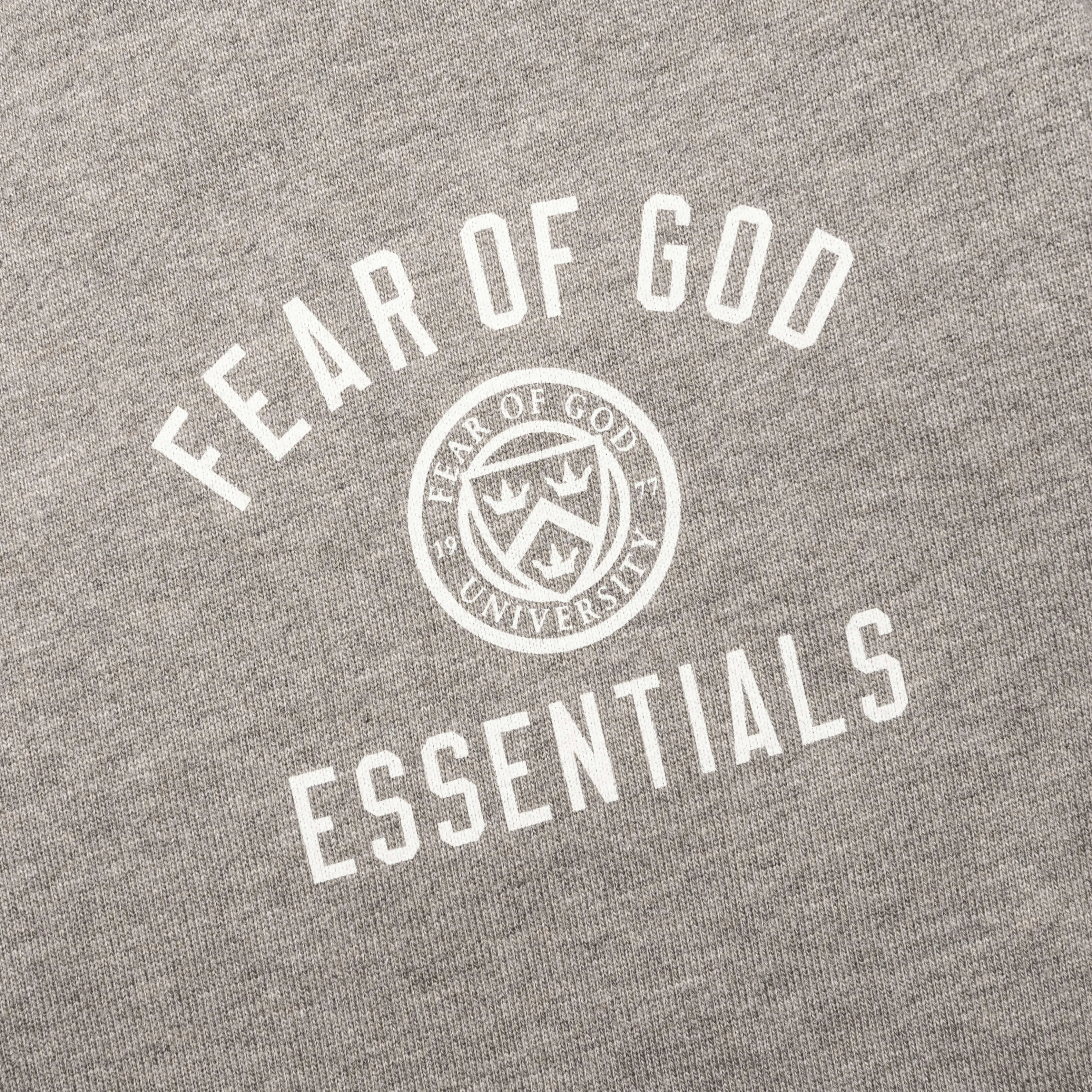 Fleece Essential Sweatpant - Heather Gray