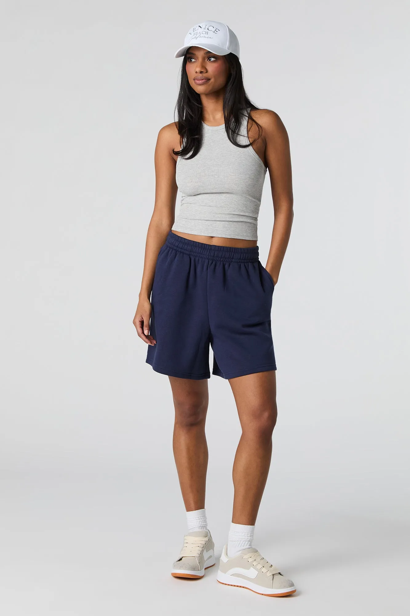 Fleece Longline Short
