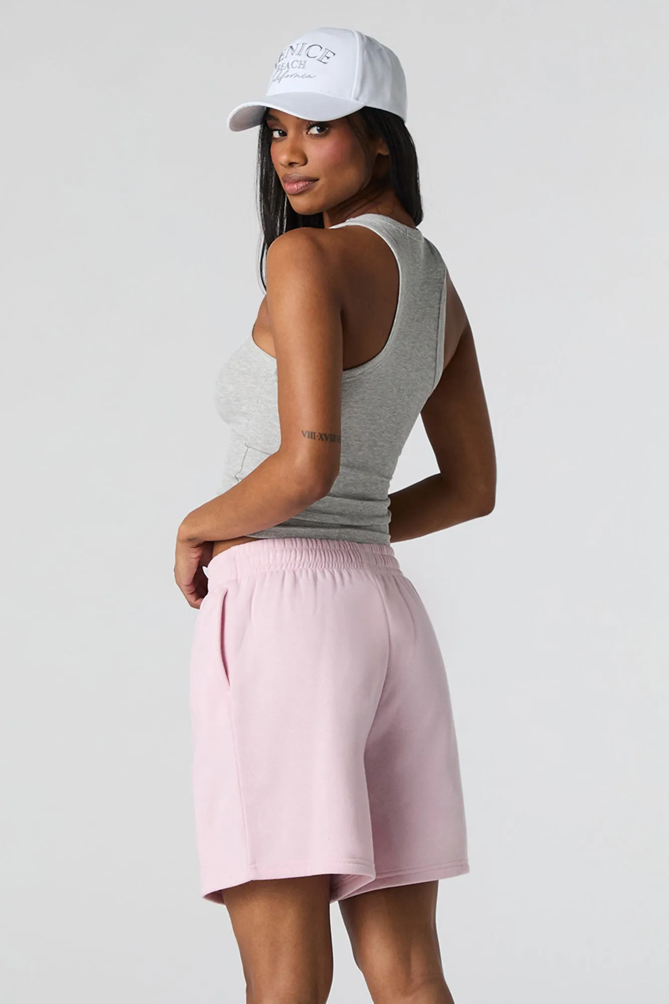Fleece Longline Short